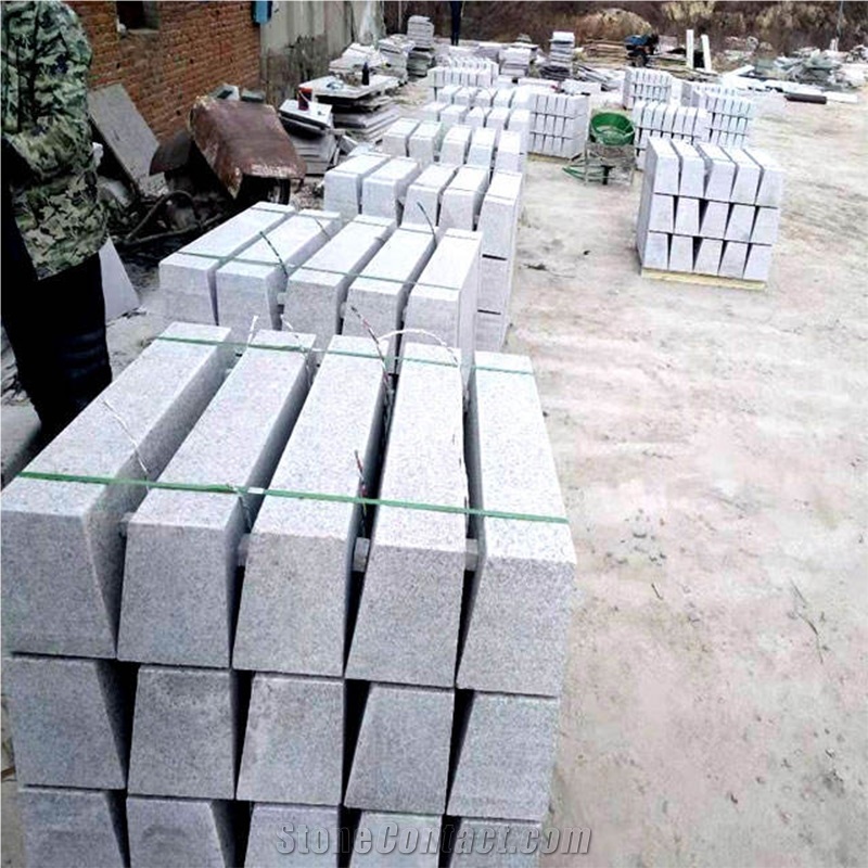 Cheap Price Walkway Kerbstone G603 Granite Curbing Stone