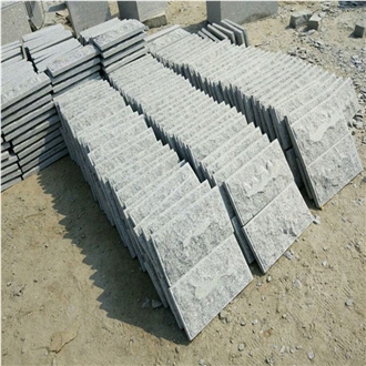 China Factory Split Face Granite Wall Block Mushroom Stone