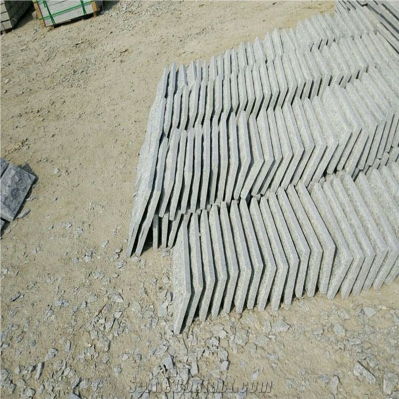 China Factory Split Face Granite Wall Block Mushroom Stone
