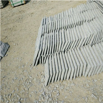 China Factory Split Face Granite Wall Block Mushroom Stone