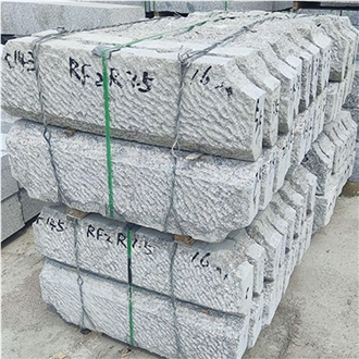 China Grey Granite Curved Split Kerbstone On Selling