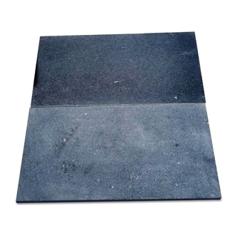 China Honed Surface Black Granite Tiles