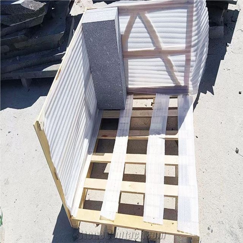 Chinese Medium Grey Tile 2Cm Thickness Granite Slabs