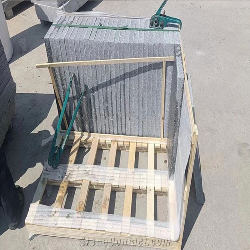 Chinese Medium Grey Tile 2Cm Thickness Granite Slabs