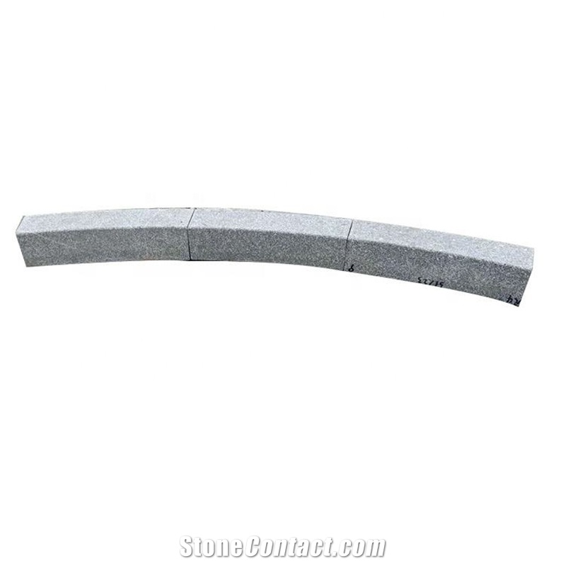 Chinese New Grey Granite Side Road Edging Stone Kerbstone