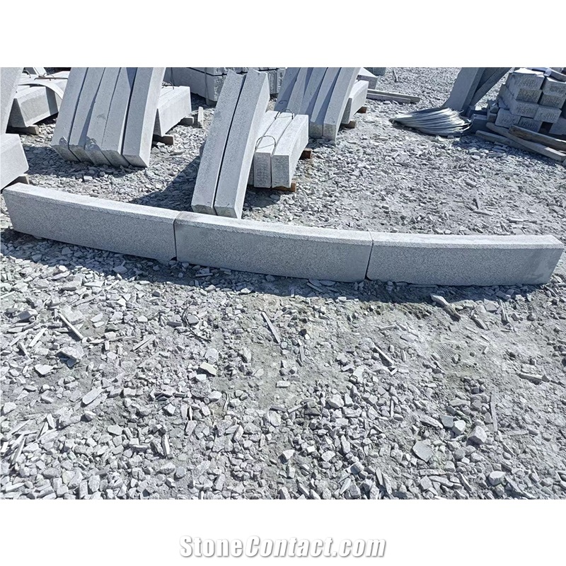 Chinese New Grey Granite Side Road Edging Stone Kerbstone
