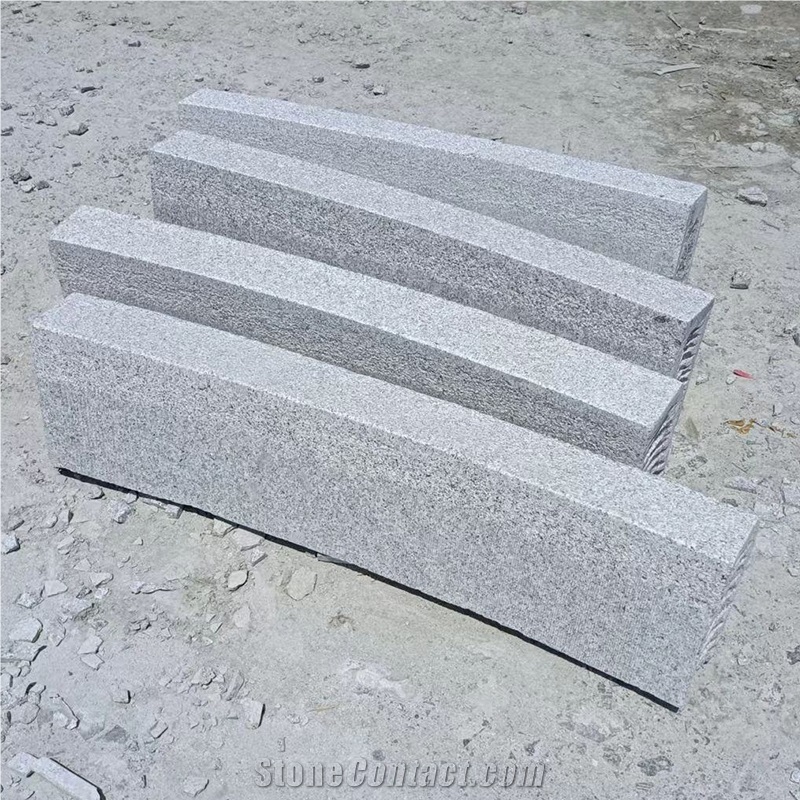 Chinese New Grey Granite Side Road Edging Stone Kerbstone