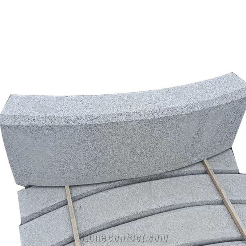 Customize Garden Curved Kerb Granite Road Side Stone