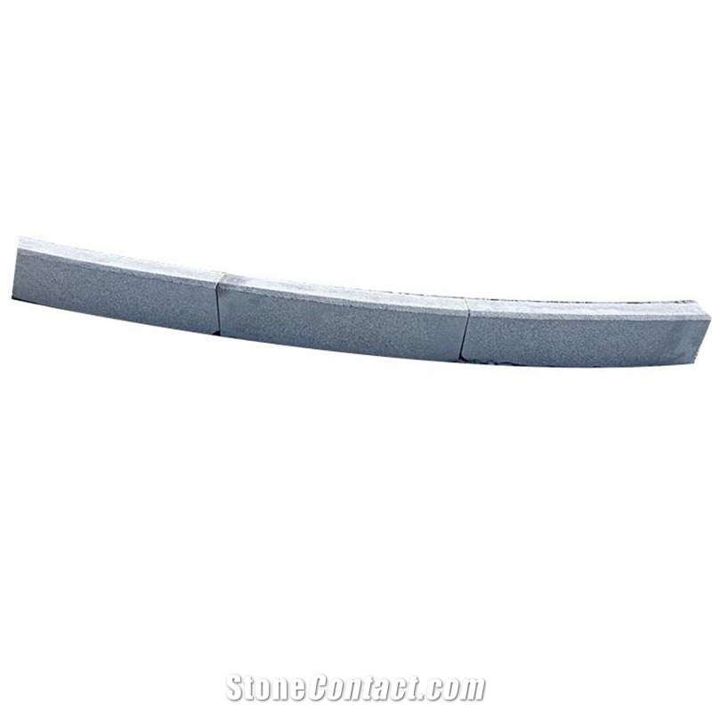 Customize Garden Curved Kerb Granite Road Side Stone