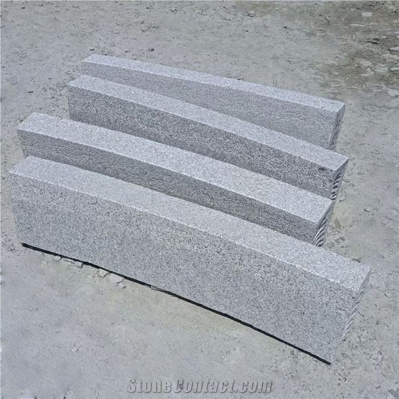 Customize Garden Curved Kerb Granite Road Side Stone