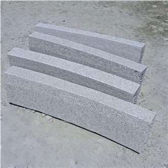 Customize Garden Curved Kerb Granite Road Side Stone