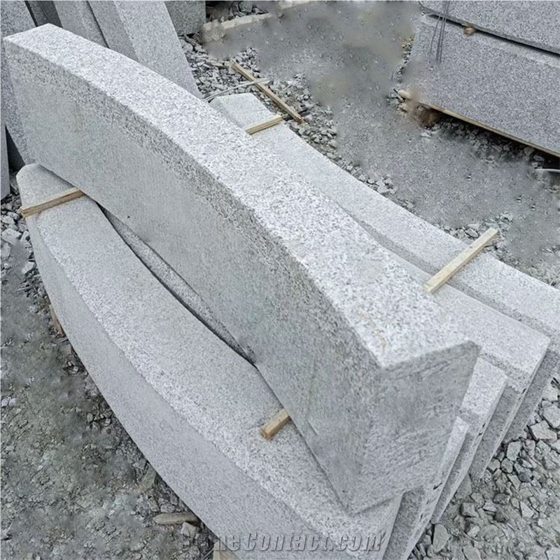 Customize Garden Curved Kerb Granite Road Side Stone