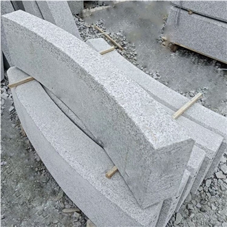 Customize Garden Curved Kerb Granite Road Side Stone