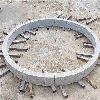 Customize Garden Curved Kerb Granite Road Side Stone