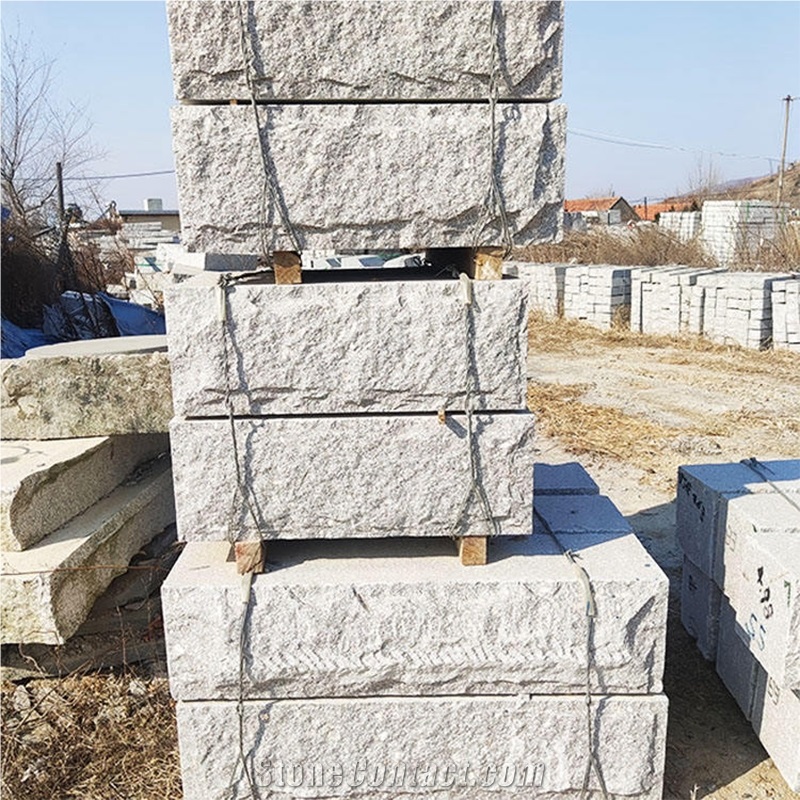 Customized Project Wall Block G603 Exterior Mushroom Stone
