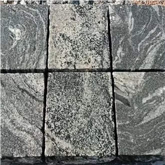 G302 Fantasy Grey Granite Cobblestone Pavers