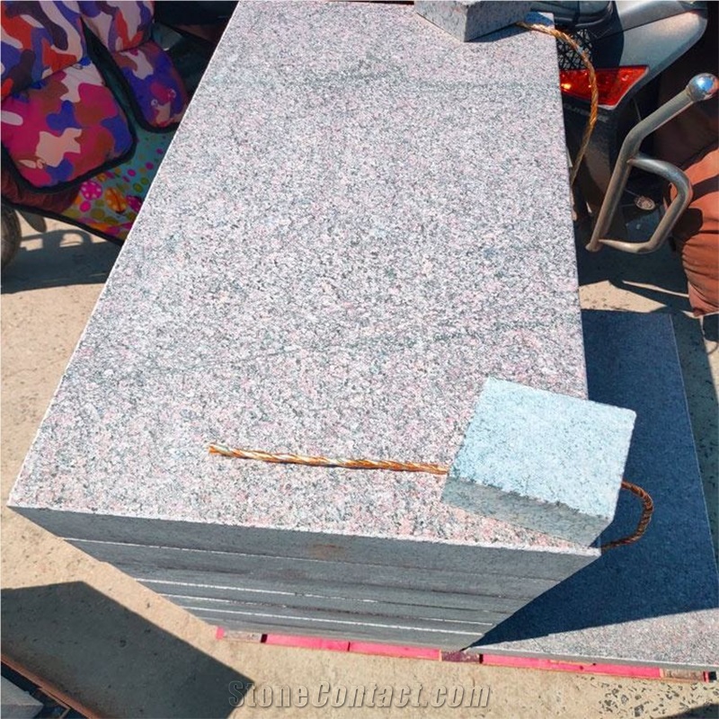 G386-8 G352 Red Granite Pavement Floor Tiles Outdoor