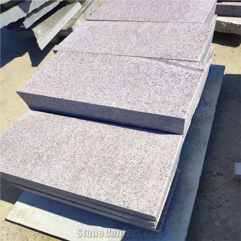 G386-8 G352 Red Granite Pavement Floor Tiles Outdoor