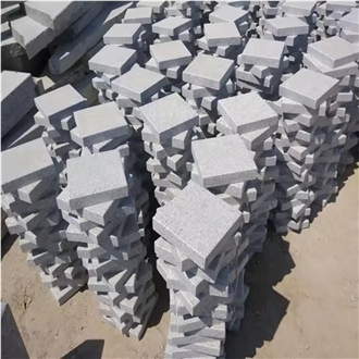 G603 Tumbled Granite Stone Tiles Paving Cobbles