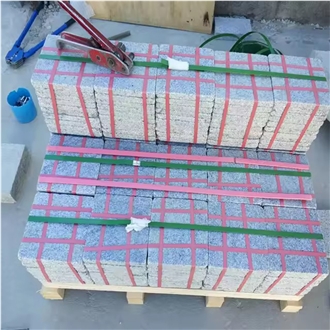 G603 Tumbled Granite Stone Tiles Paving Cobbles