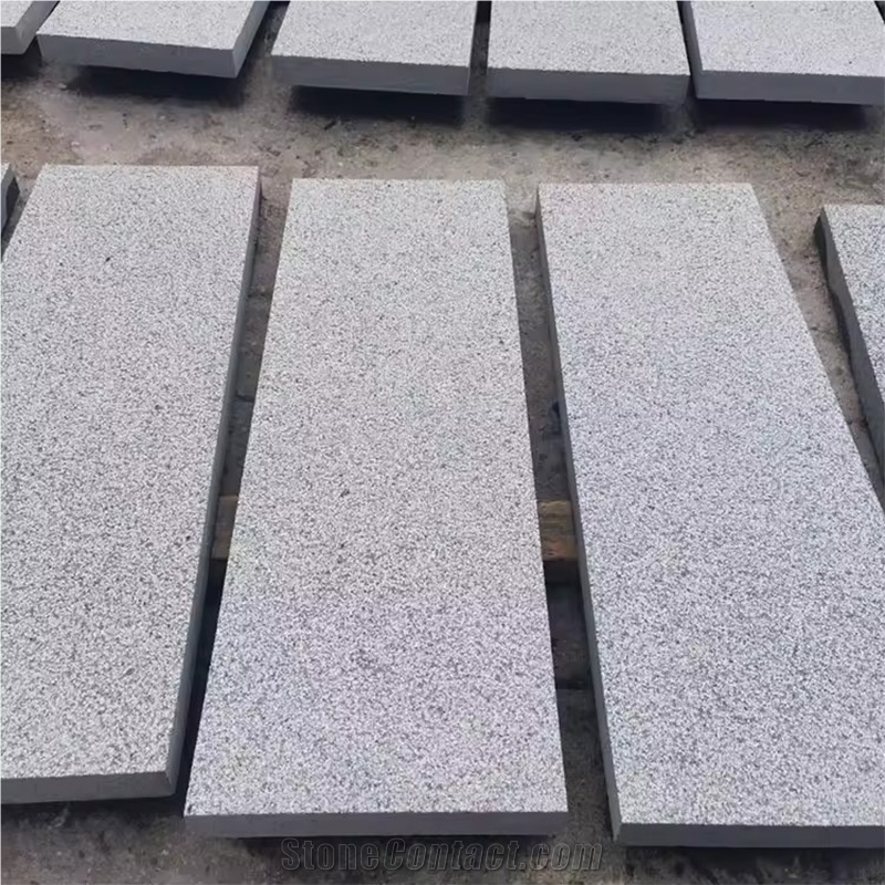 G654 Dark Grey Granite Slabs Urban Pavement