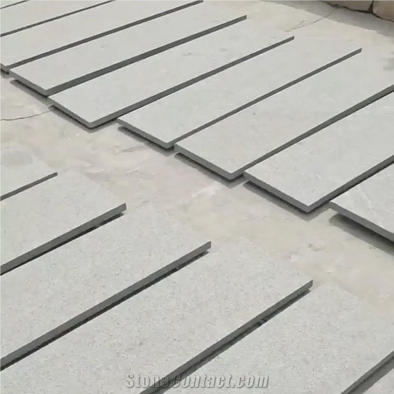G654 Dark Grey Granite Slabs Urban Pavement