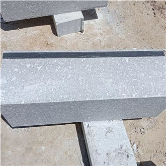 Good Quality Grey Granite Block Stone Steps With Marks