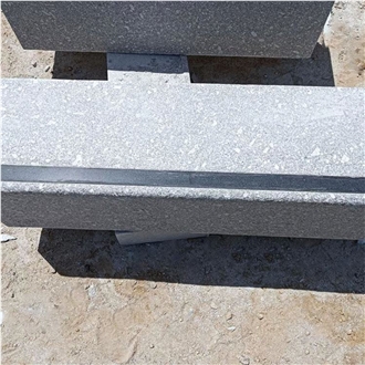 Good Quality Grey Granite Block Stone Steps With Marks