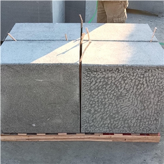 Granite Curved Shaped Garden Benches Landscaping Big Stone