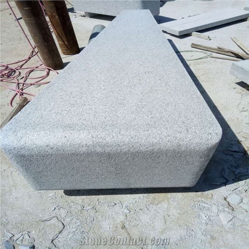 Grey Granite Landscaping Rainwater Drainage
