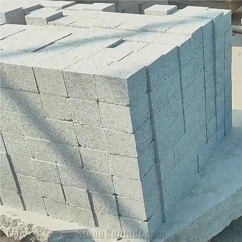 High Craft Bushhammered Flamed Grey Granite