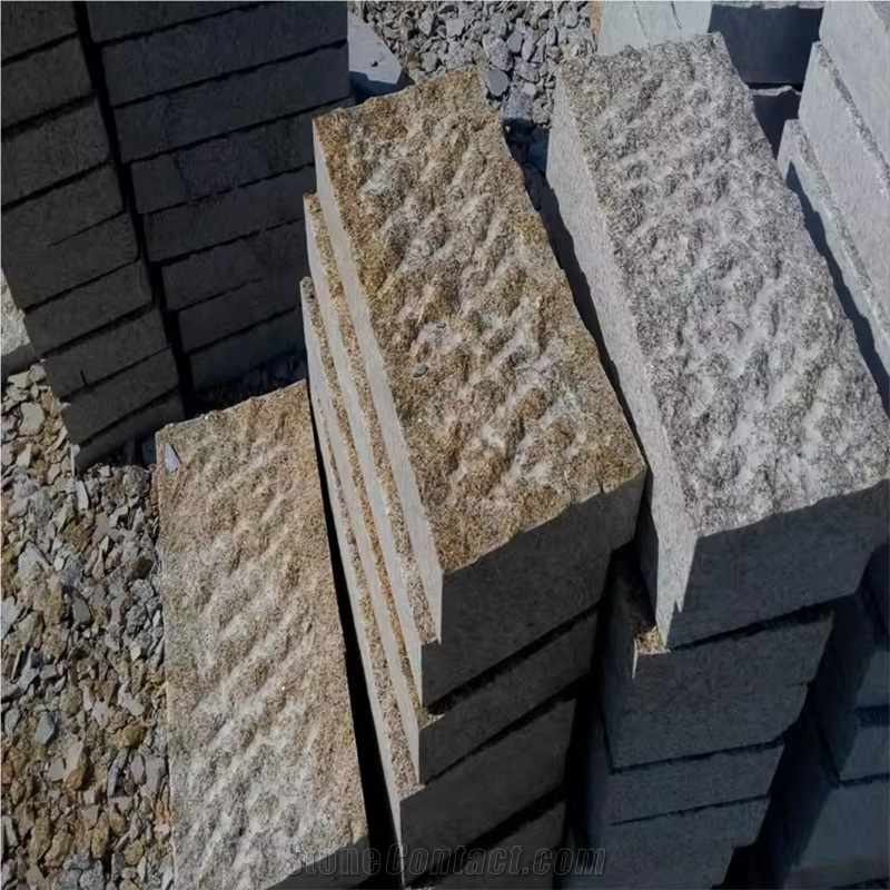 High Quality G375 Granite Lowest Price Rough Granite Pavers Cubes