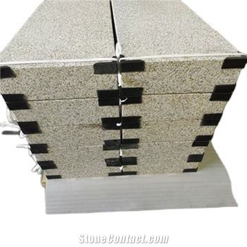 High Quality G682 Yellow Granite Steps For Outdoor Exterior