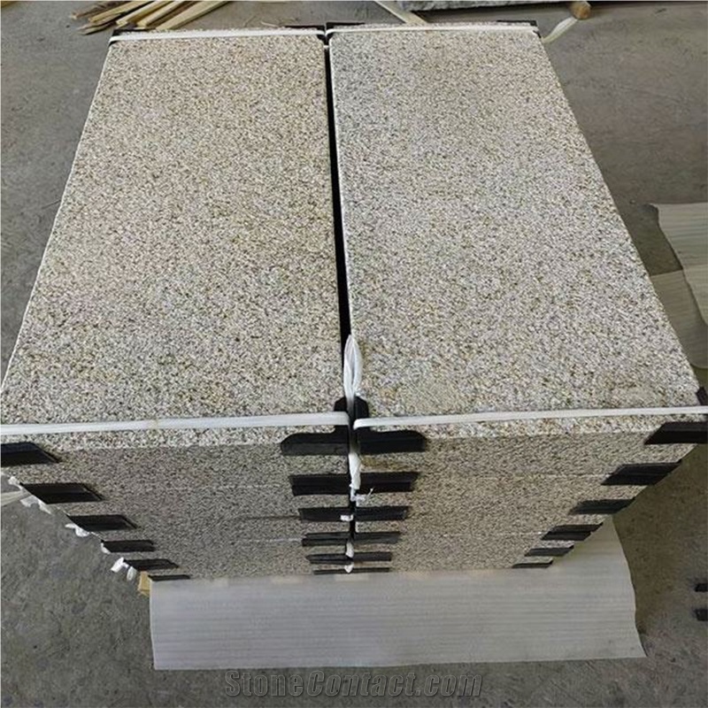 High Quality G682 Yellow Granite Steps For Outdoor Exterior