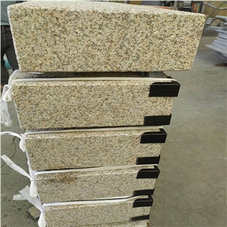 High Quality G682 Yellow Granite Steps For Outdoor Exterior