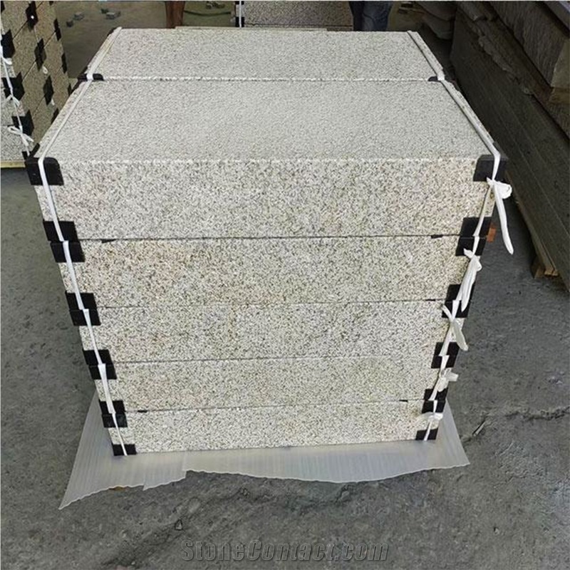 High Quality G682 Yellow Granite Steps For Outdoor Exterior