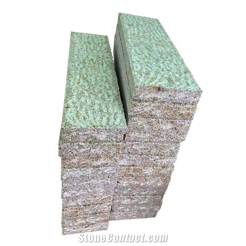 High Quality Yellow G682 Granite Fencing Stone Garden Pillars