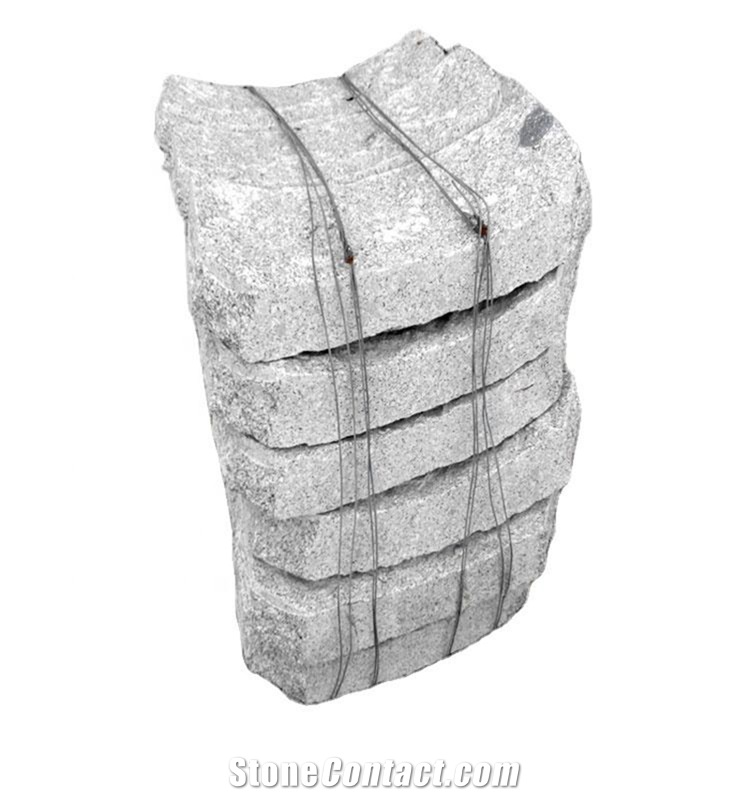 Hot Sale Customized Sizes Natural Chamfer Curved Kerbstone