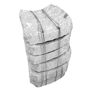Hot Sale Customized Sizes Natural Chamfer Curved Kerbstone