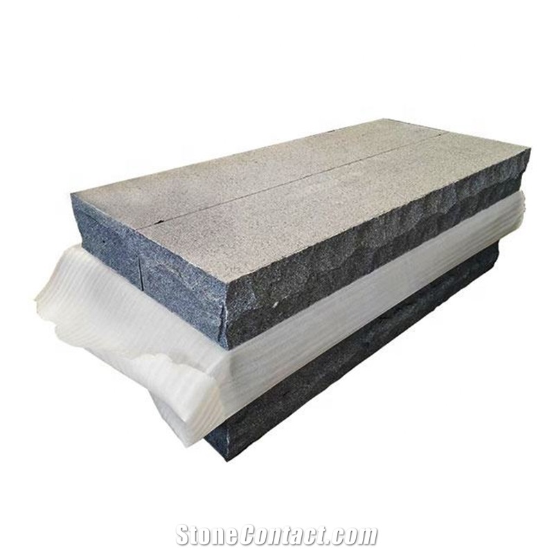 Hot Sale G654 Edging Split Granite Block Steps Stone