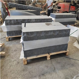 Hot Sale G654 Edging Split Granite Block Steps Stone