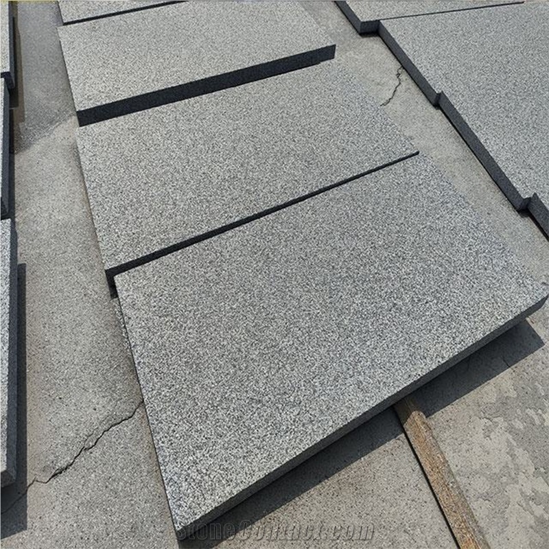 Low Price Shandong G654 New Dark Grey Granite Tiles