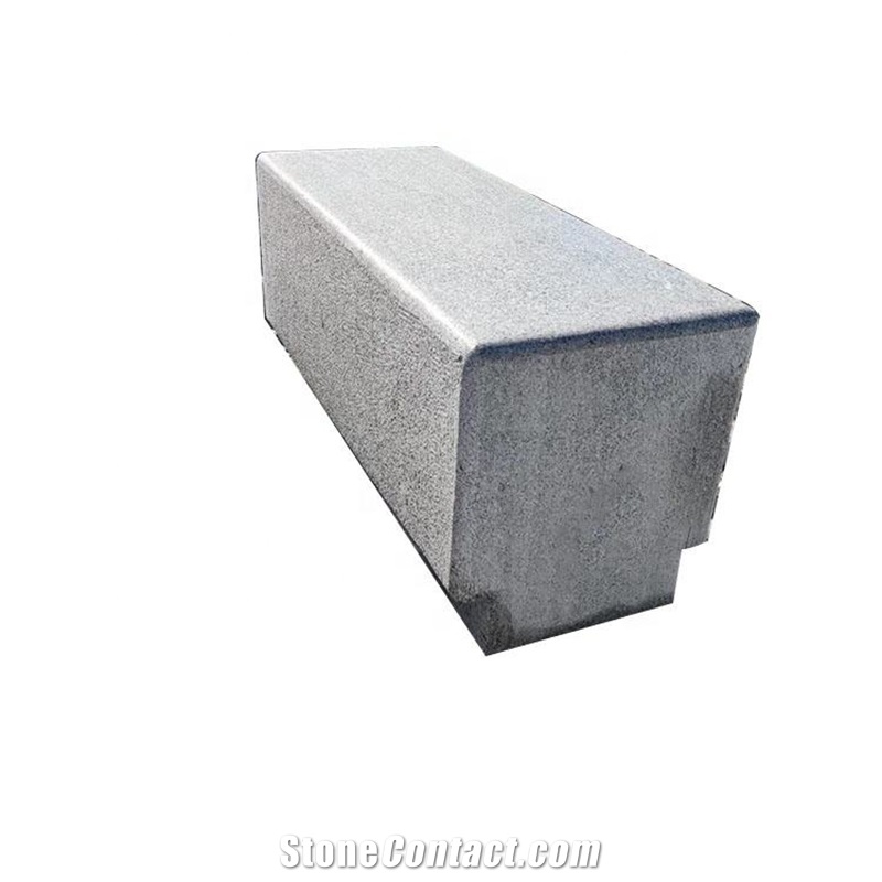 Natural Outdoor Grey Granite Stone Garden Bench Furniture
