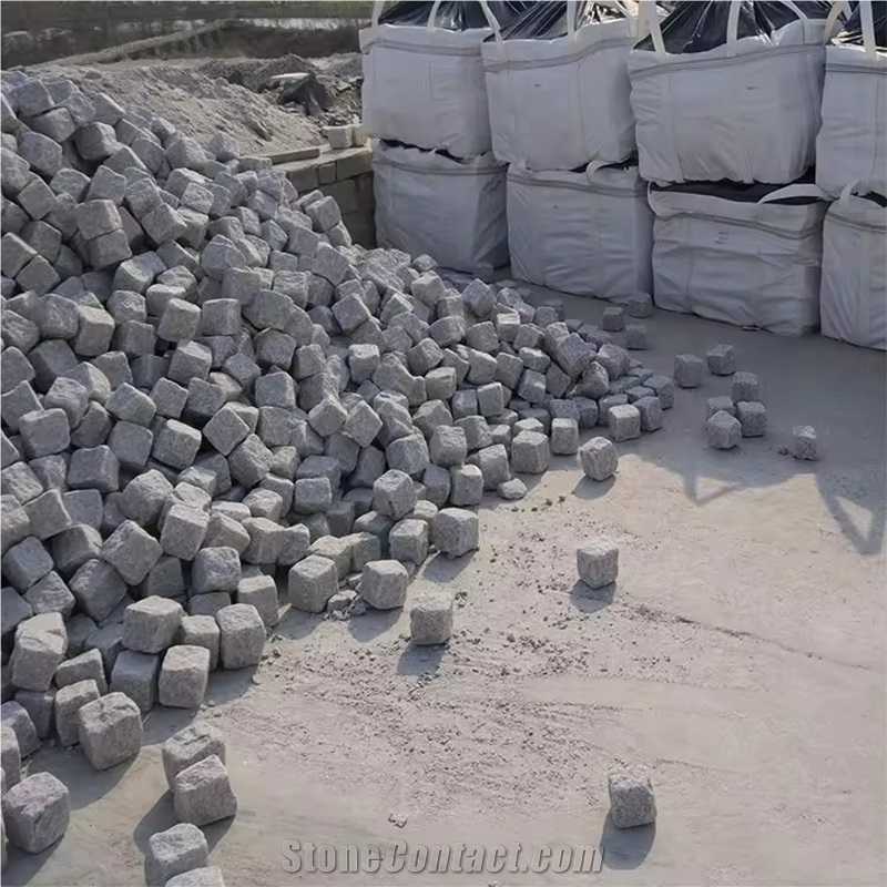 New Arrival G603 Granite Cobbles Antique Tumbled Stone