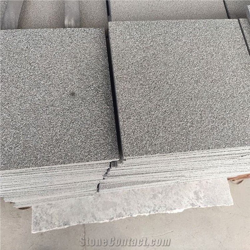 New Arrival Natural Black Granite 2Cm Thin Tiles Outdoor