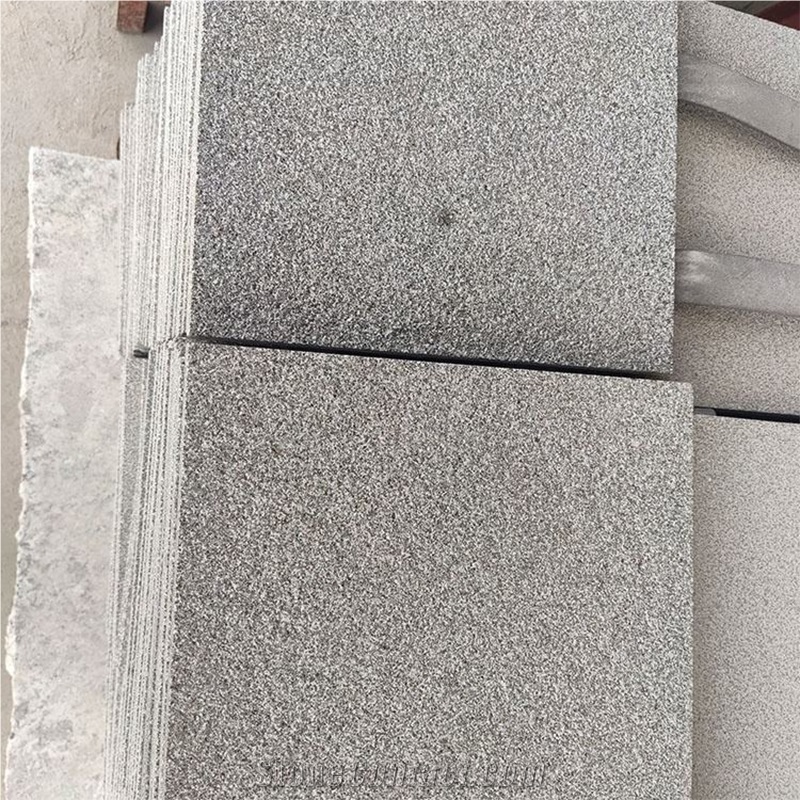New Arrival Natural Black Granite 2Cm Thin Tiles Outdoor