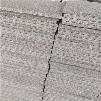 New Arrival Natural Black Granite 2Cm Thin Tiles Outdoor