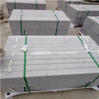 New Design Natural Light Grey Flamed Granite Stone Palisade