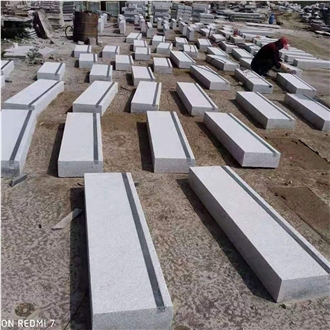 New Design Outdoor Granite Stones Steps With Black Strips