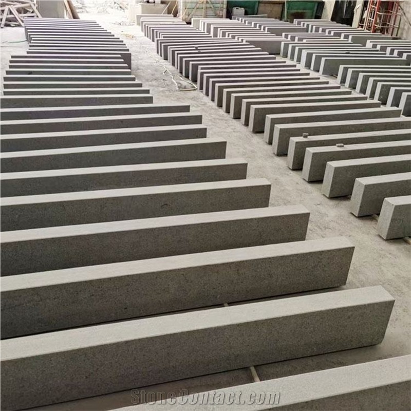 Outdoor Dark Grey G654 Granite Landscape Garden Steps